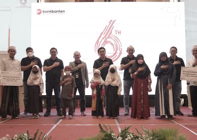 29 Juli 2022 HUT 6th Bank Banten dan Santunan Anak Yatim