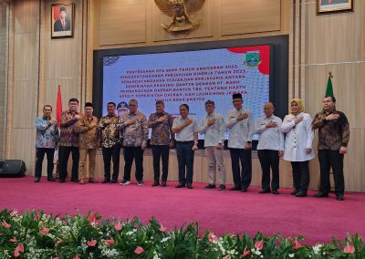 PJ Gubernur Banten Launching Jawara Mobile Bank Banten