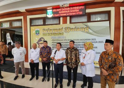 PJ Gubernur Banten Launching Jawara Mobile Bank Banten