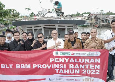 Penyaluran BLT BBM Provinsi Banten Tahun 2022